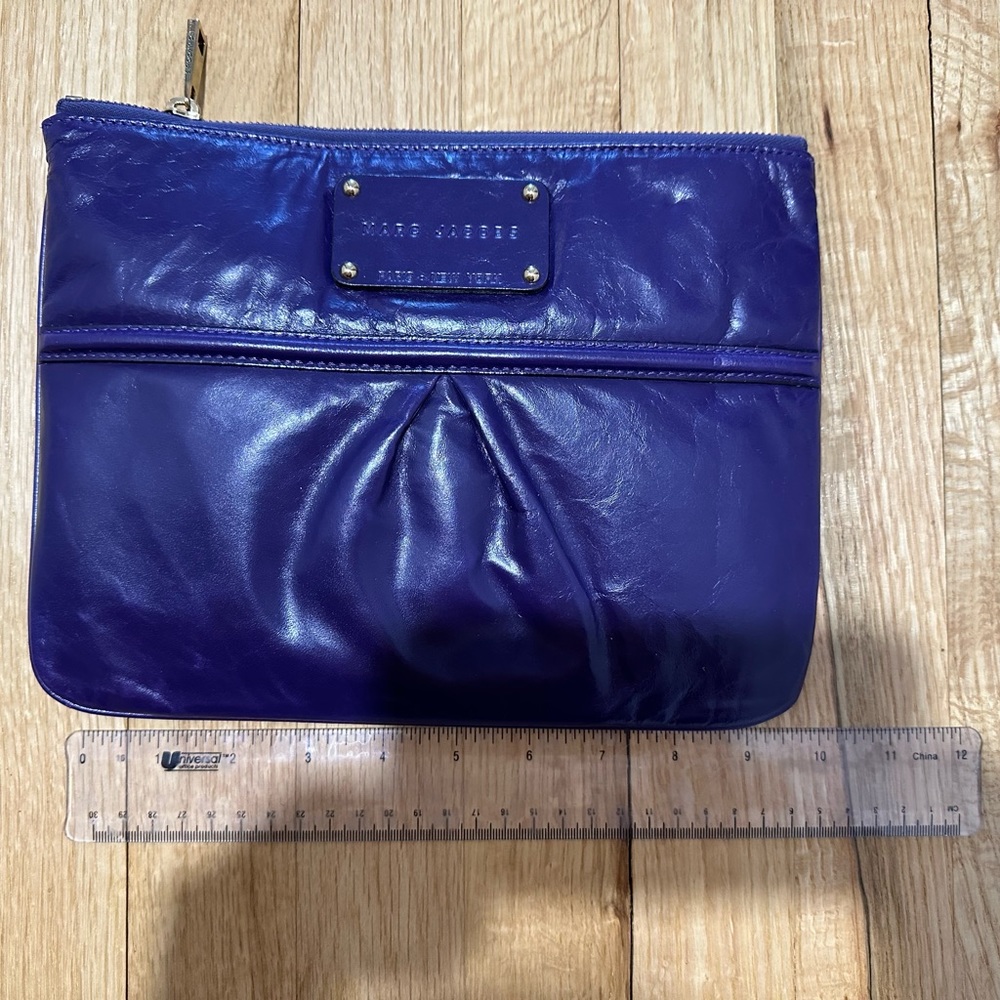 Marc Jacobs purple clutch bag never worn